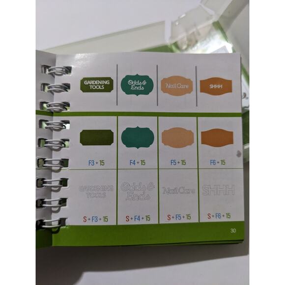 Cricut Cartridge - HOME ORGANIZATION 350 Images Kitchen Closet Pantry Labeling - Picture 8 of 12
